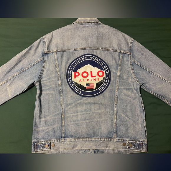 Polo Ralph Lauren Alpine Racing Ski Denim Jacket